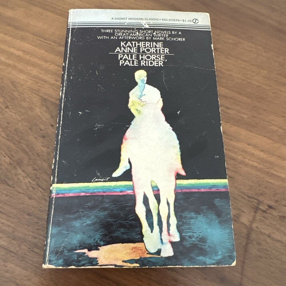 5 for $30 Pale Horse Pale Rider Katherine Anne Power 1967 Vintage Signet PB Book